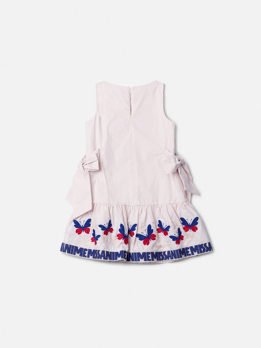 Children's Dress with Butterflies and Bows