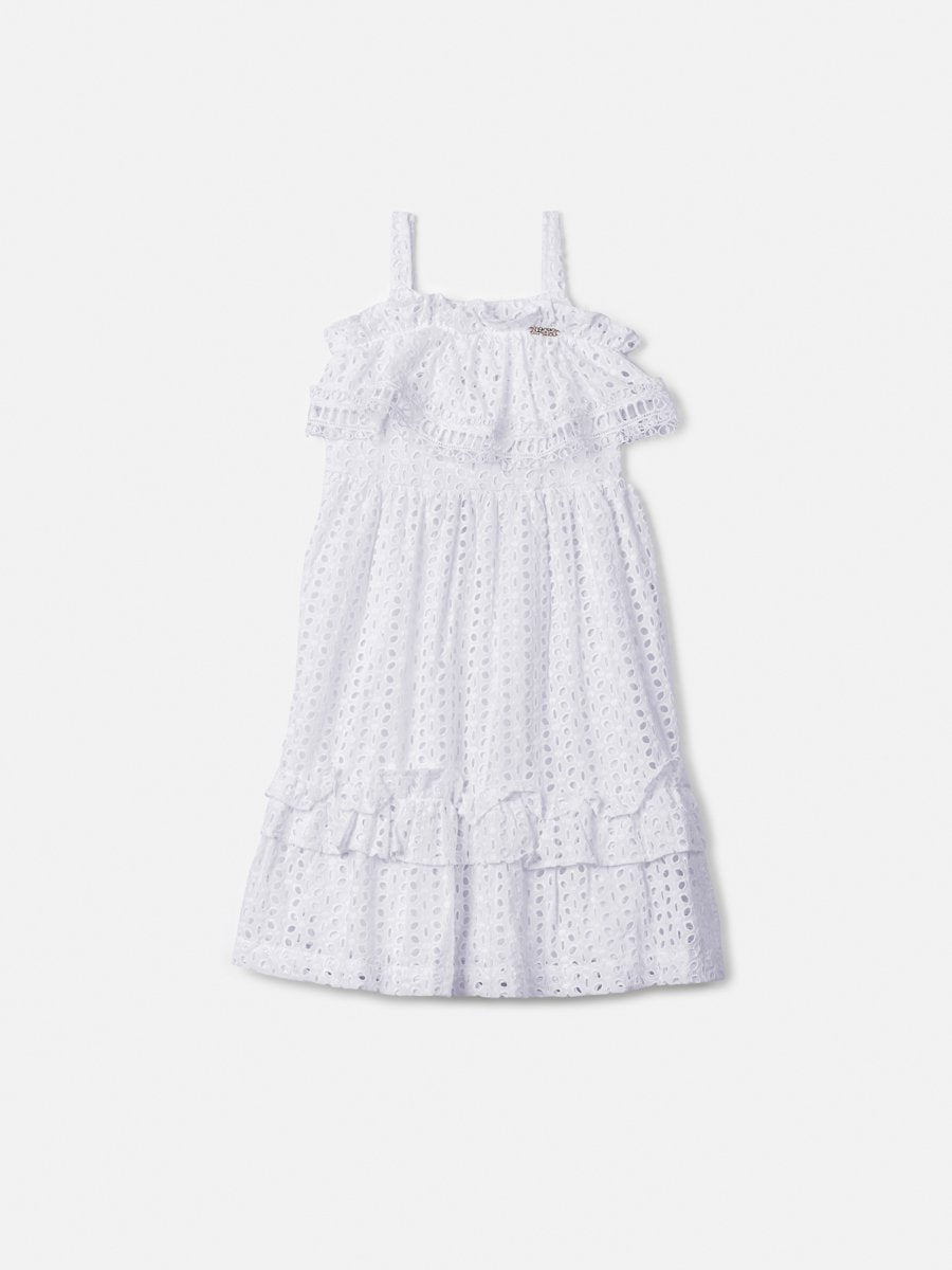Laise Children's Dress with Ruffles and Lace