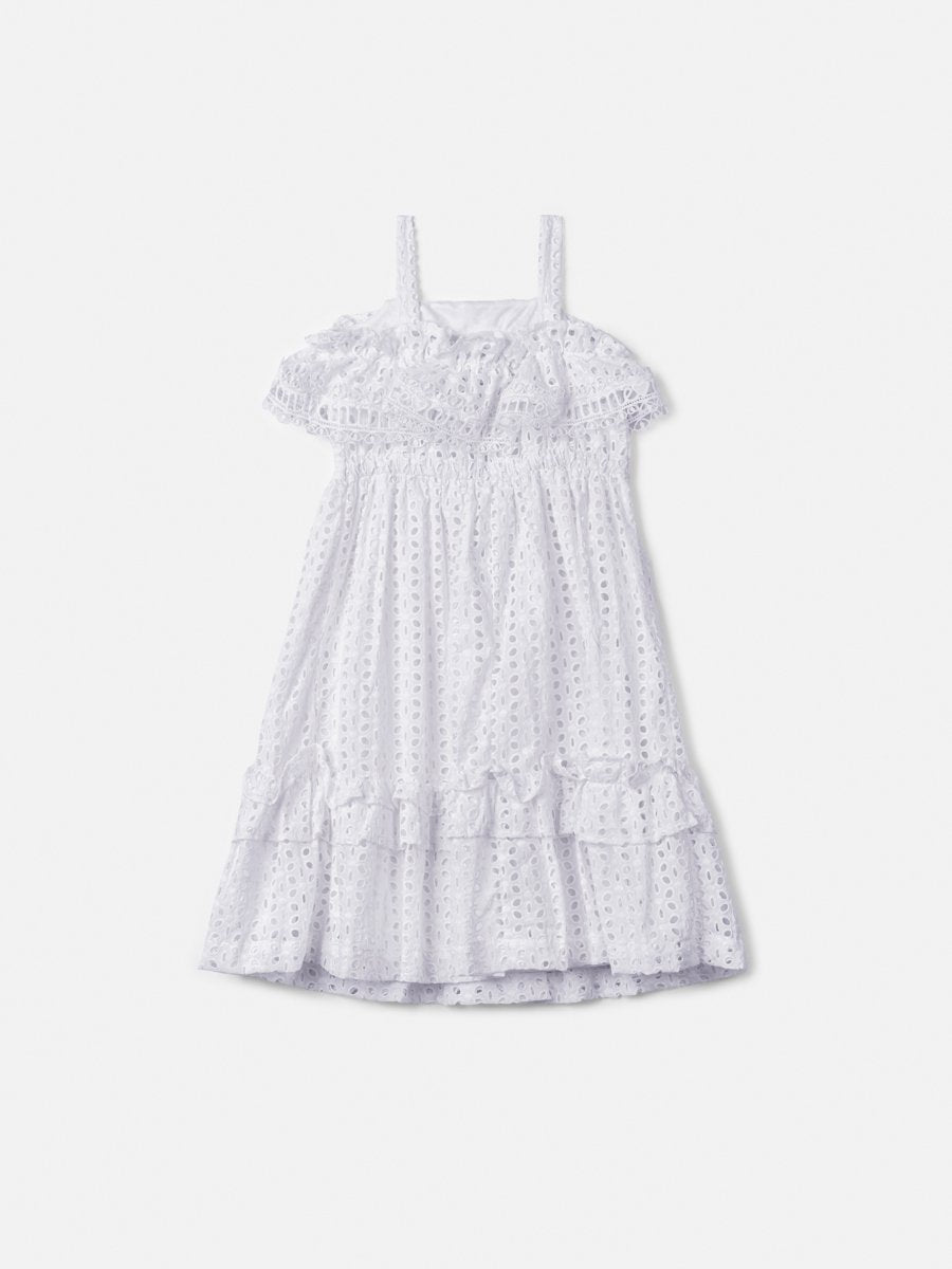 Laise Children's Dress with Ruffles and Lace