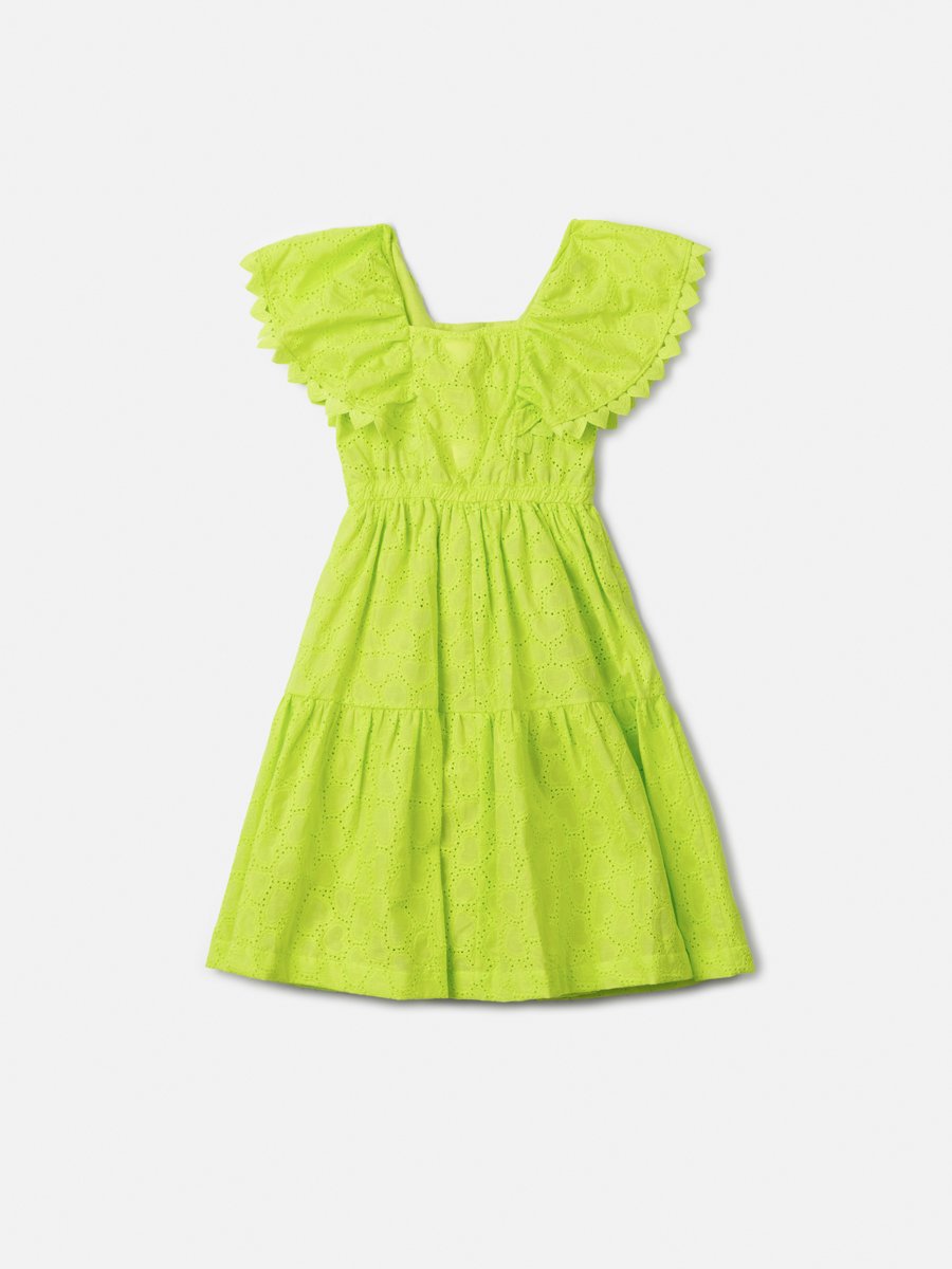 Laise Children's Dress with Hollow Hearts