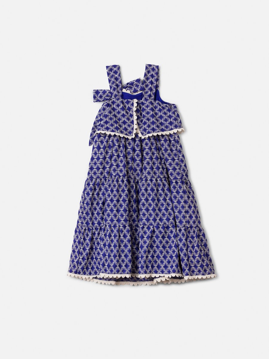 Children's Dress with Embroidery and Lace