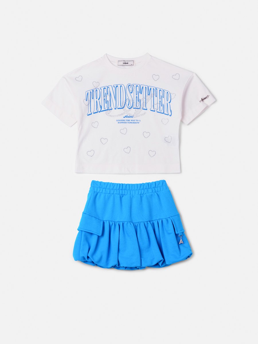Blue Trendsetter Sweatshirt Set