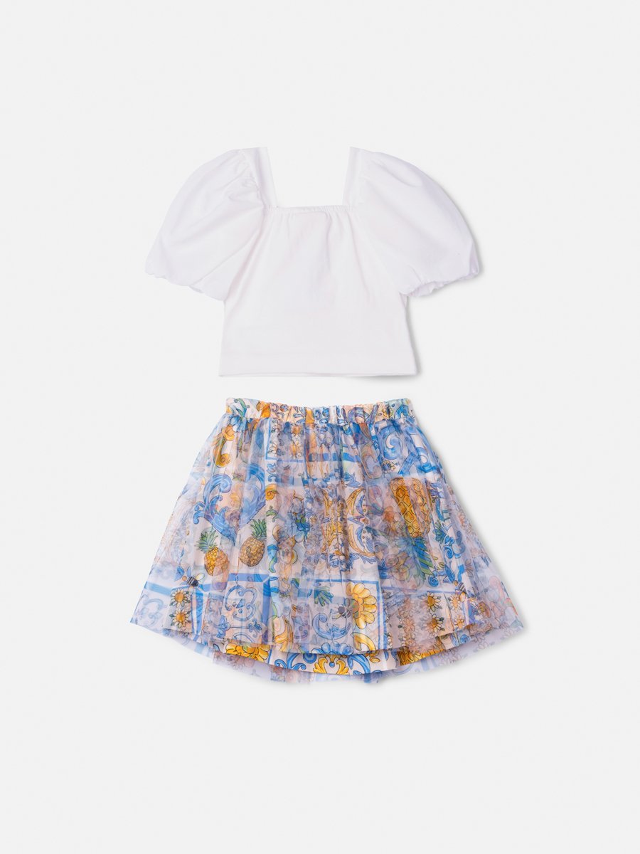 Tulle Set with Ruffles