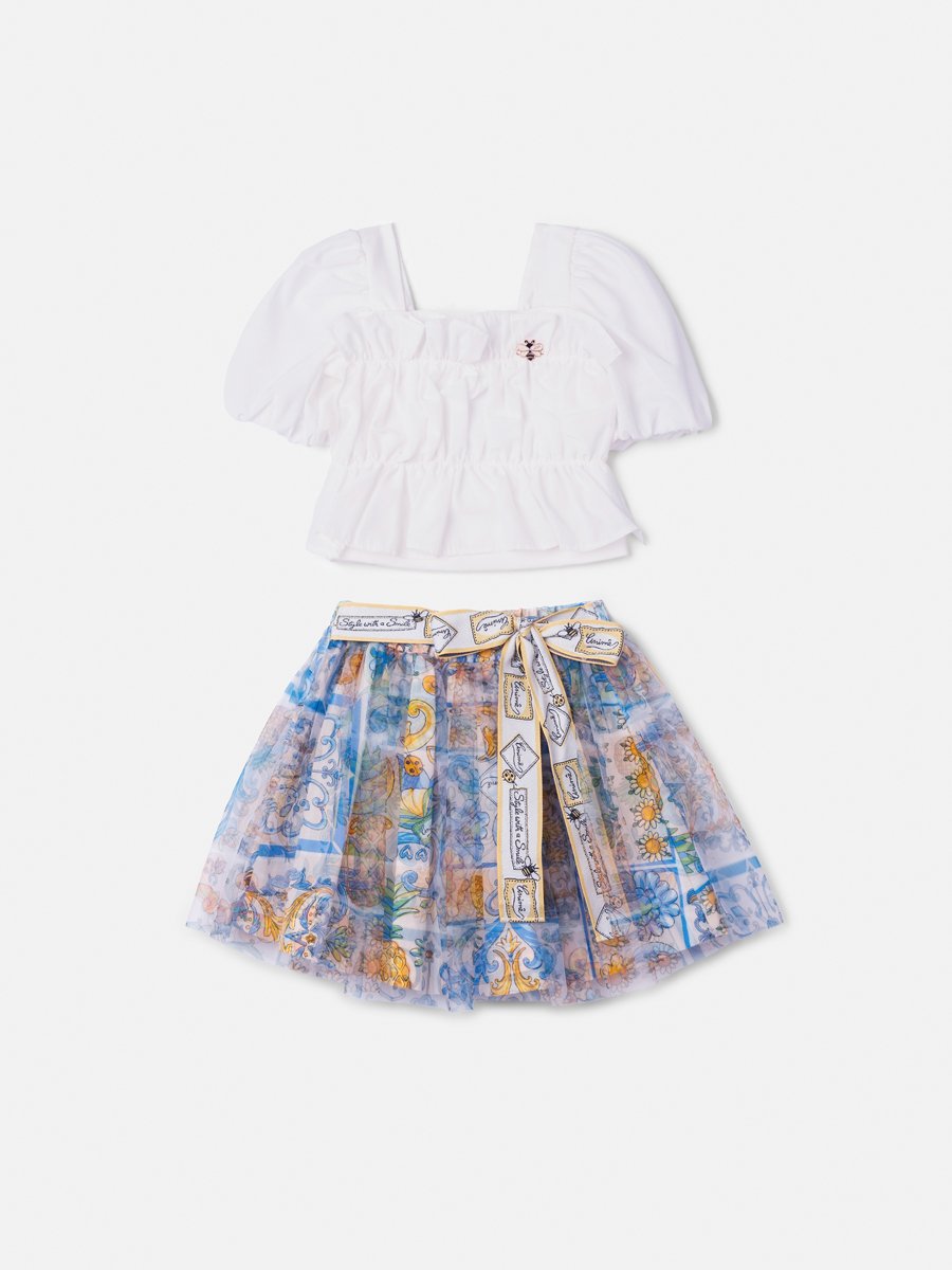 Tulle Set with Ruffles