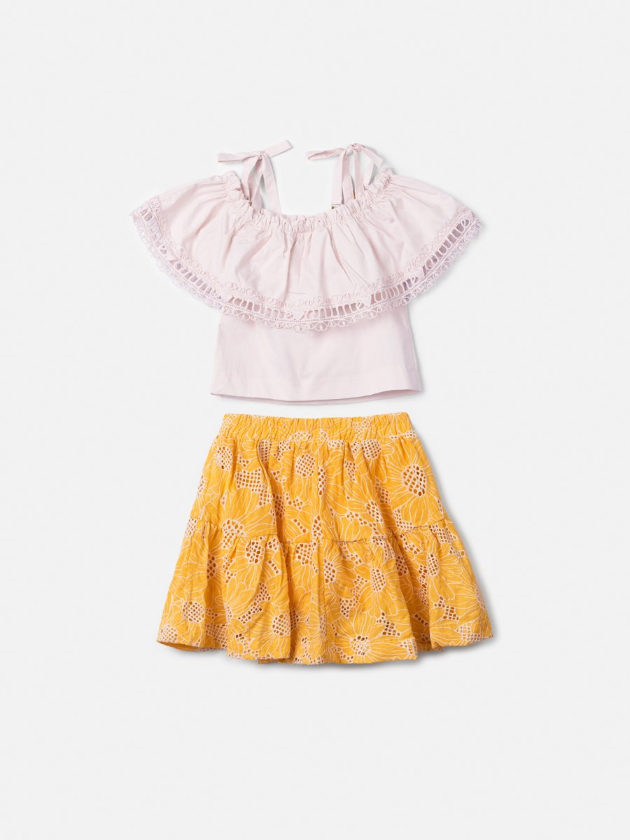 Yellow Eyelet Set