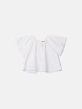 Blouse with Sianinha and Opening on the Back