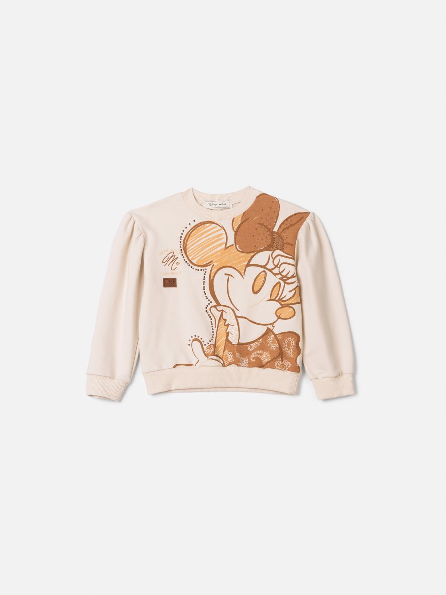 Minnie Anime Girl Children's Coat with Rhinestones