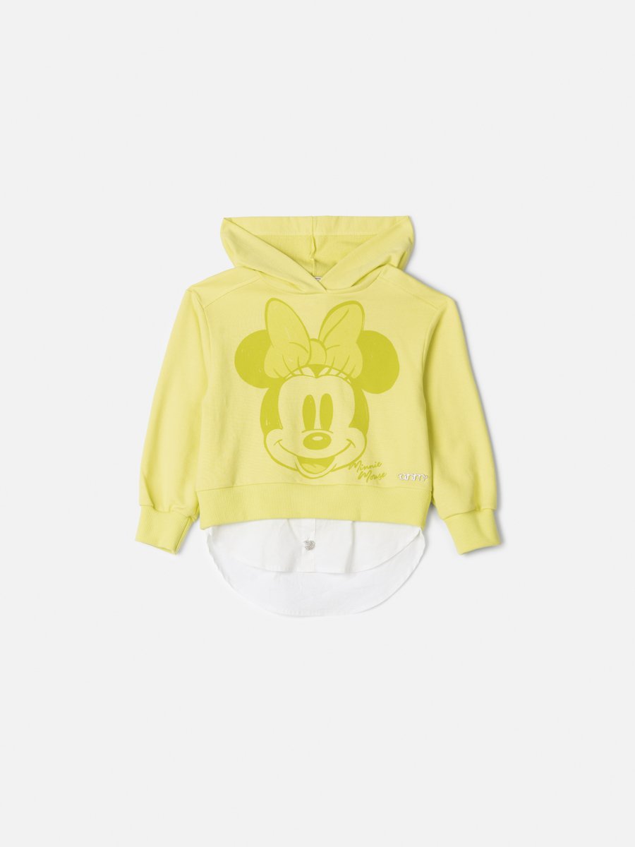 Children's Anime Girl Coat with Hood and Shirt Hem