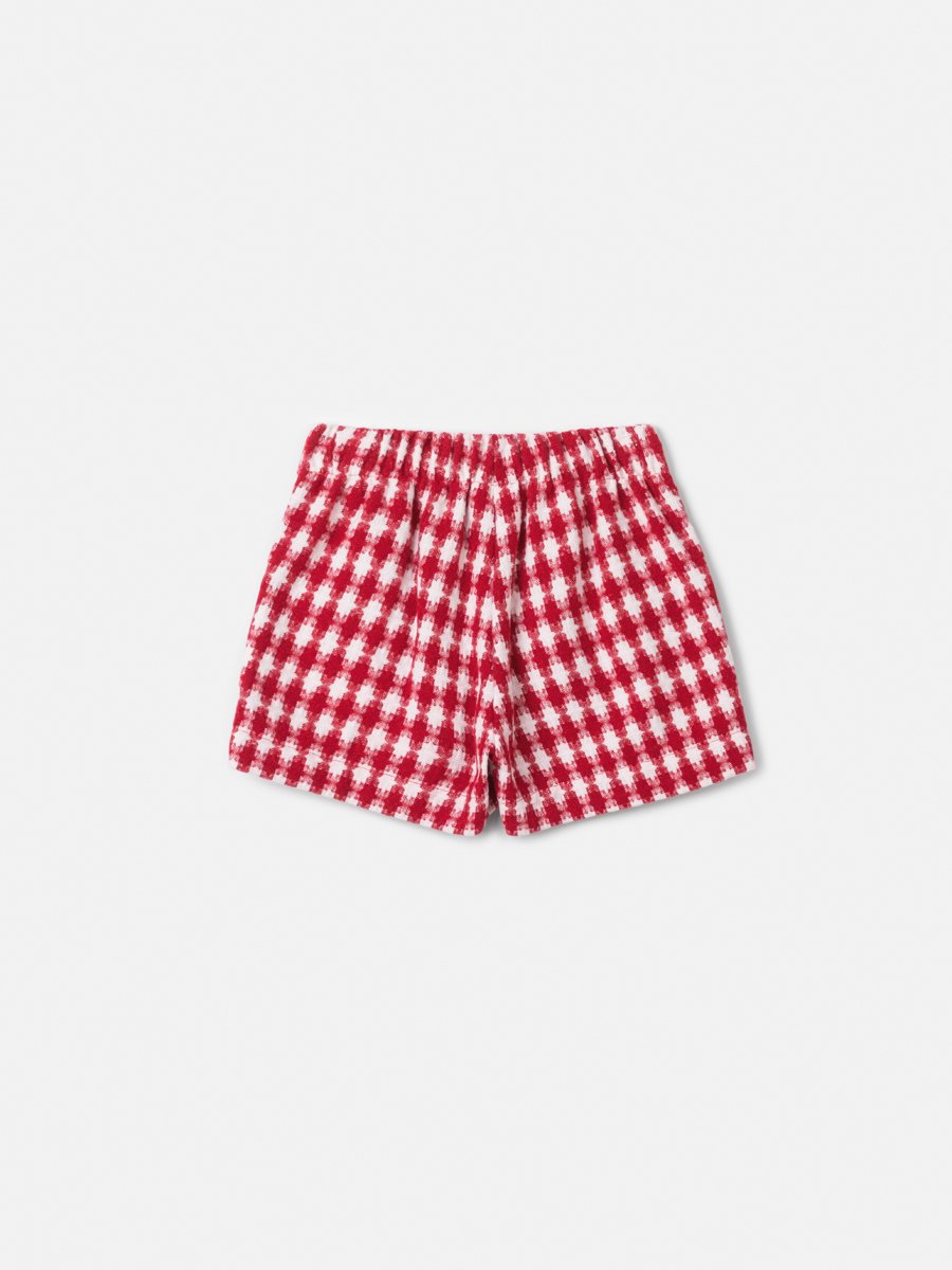 Girls' Anime Cherry Tweed Skort