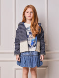 Animê Girls' Jacket – Tweed with Quilted and Charm