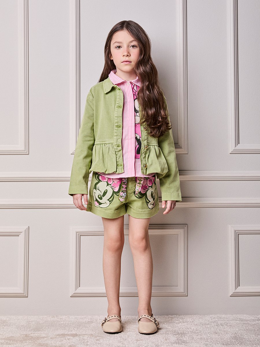 Children's Animé Girl's Balloon Twill Jacket from Minnie