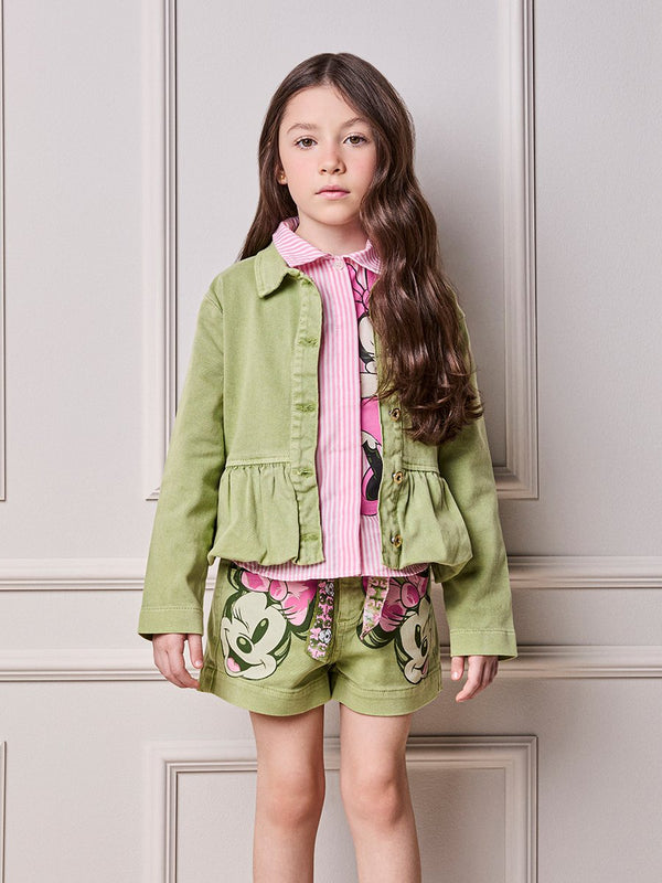 Children's Animé Girl's Balloon Twill Jacket from Minnie