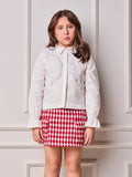 Girls' Anime Shirt with Butterfly Collar
