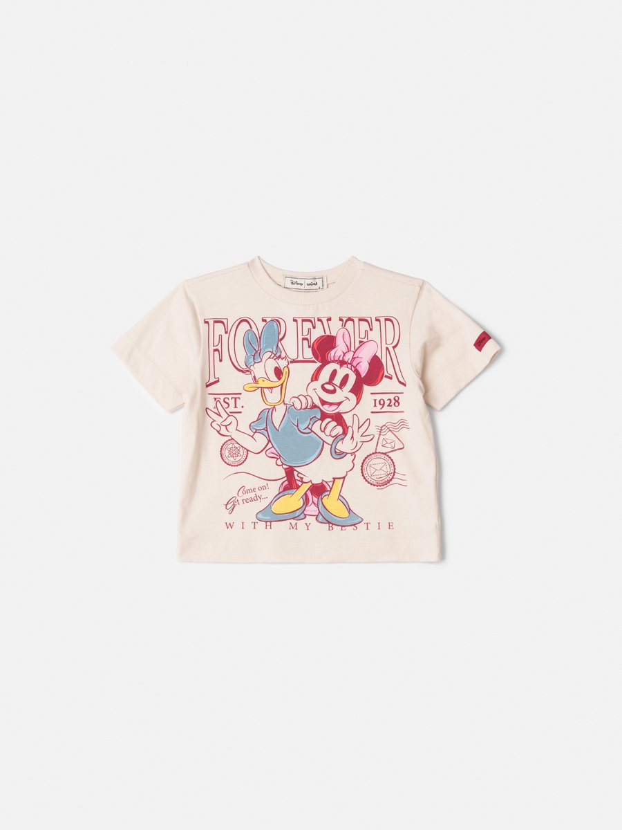 Children's Anime Girl's Blouse with Minnie and Daisy Duck