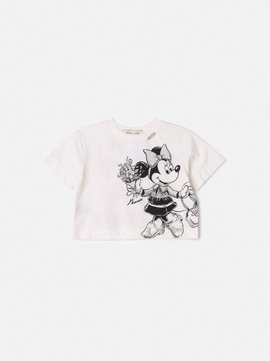 Disney Anime Girl Children's Blouse with Rhinestones