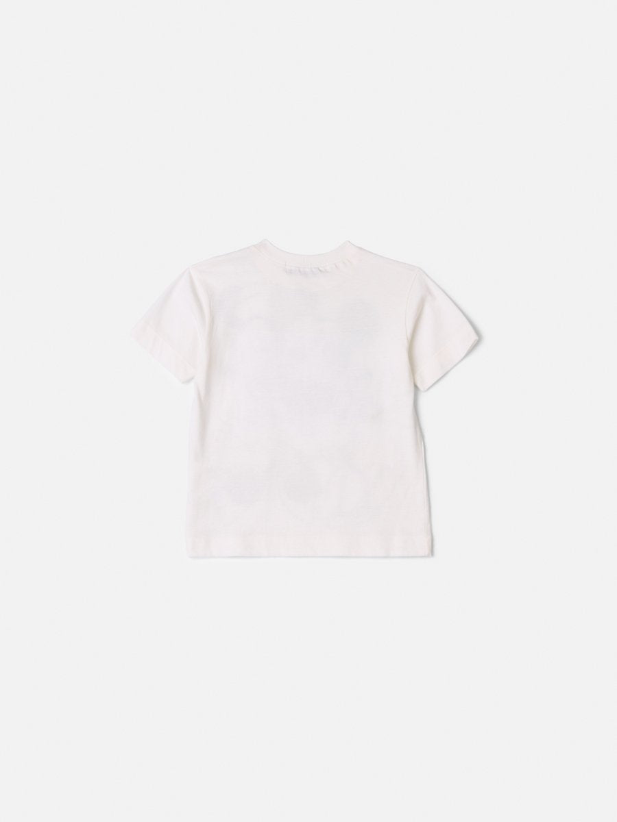 Children's Animé Minnie and Mickey Blouse with Tulle Embroidery