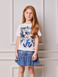 Children's Blouse Girl Anime Minnie and Mickey Magical Winter
