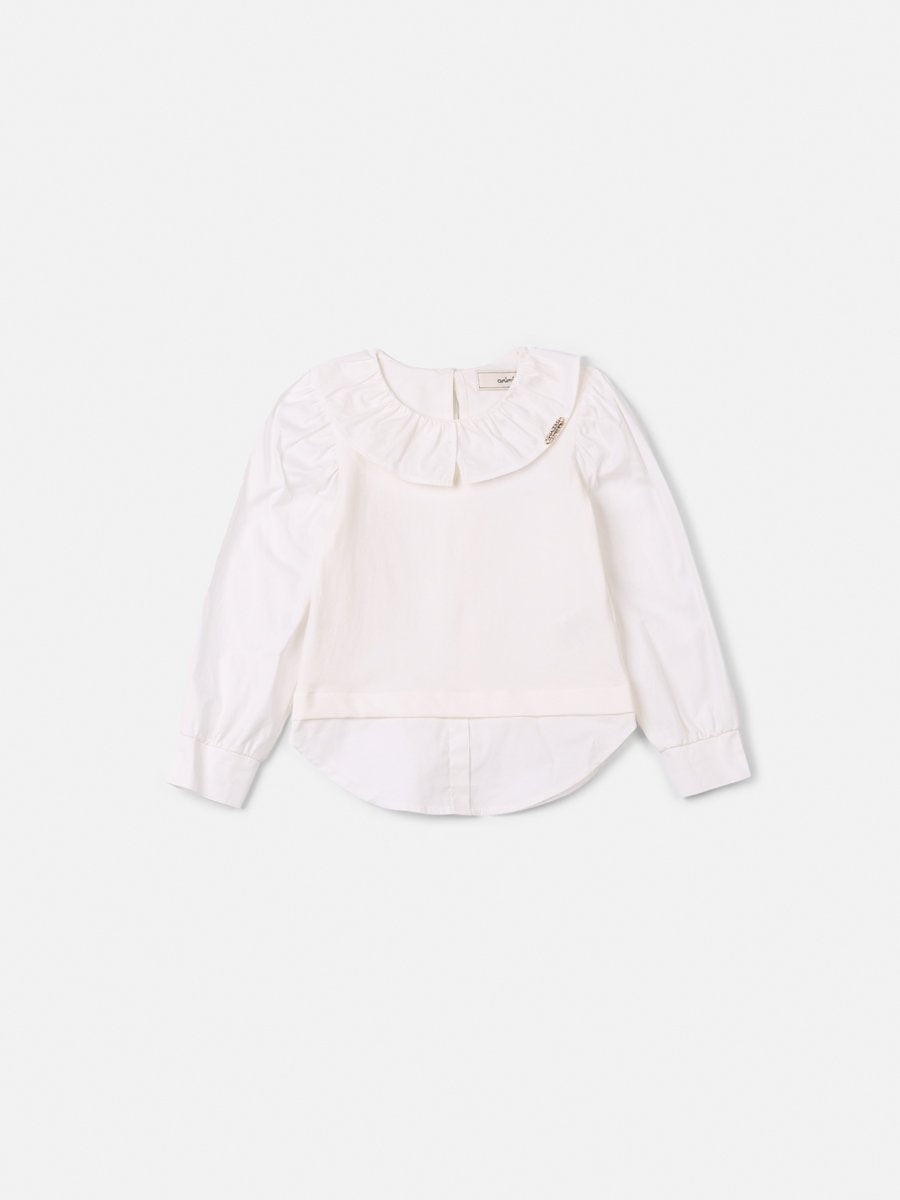 Animê Girls' Shirt – Ruffle Collar
