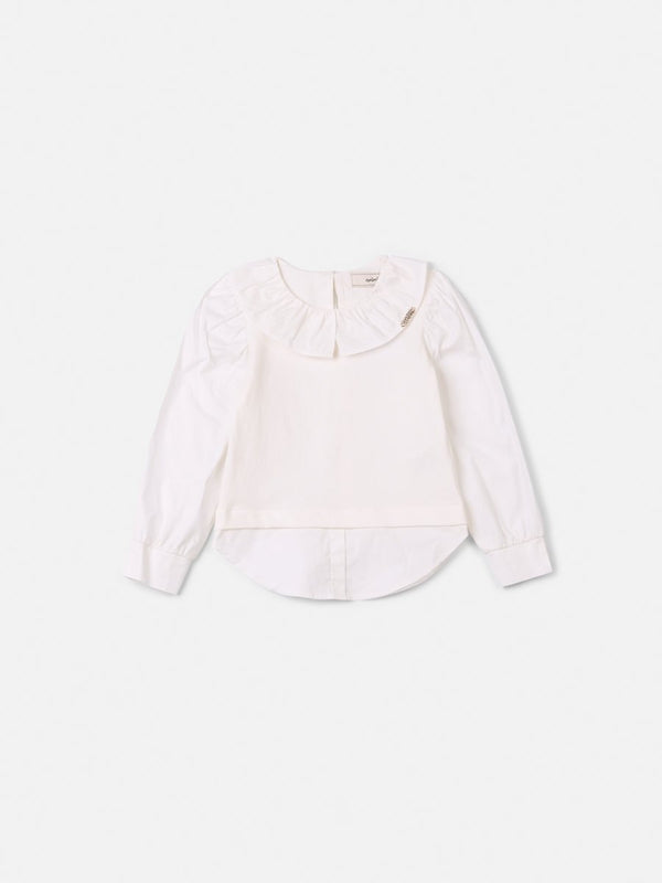 Animê Girls' Shirt – Ruffle Collar