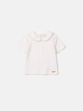 Girls' Anime Top with Pearl Collar