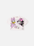 Animê Girls' Top – Minnie & Daisy Top with Rhinestone Lettering