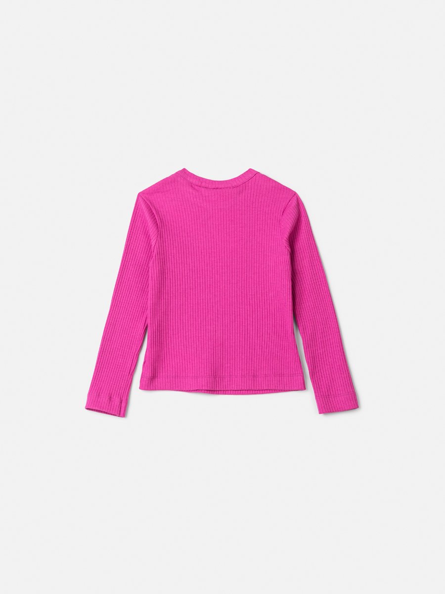 Girls' Anime Pink Top with Pendant