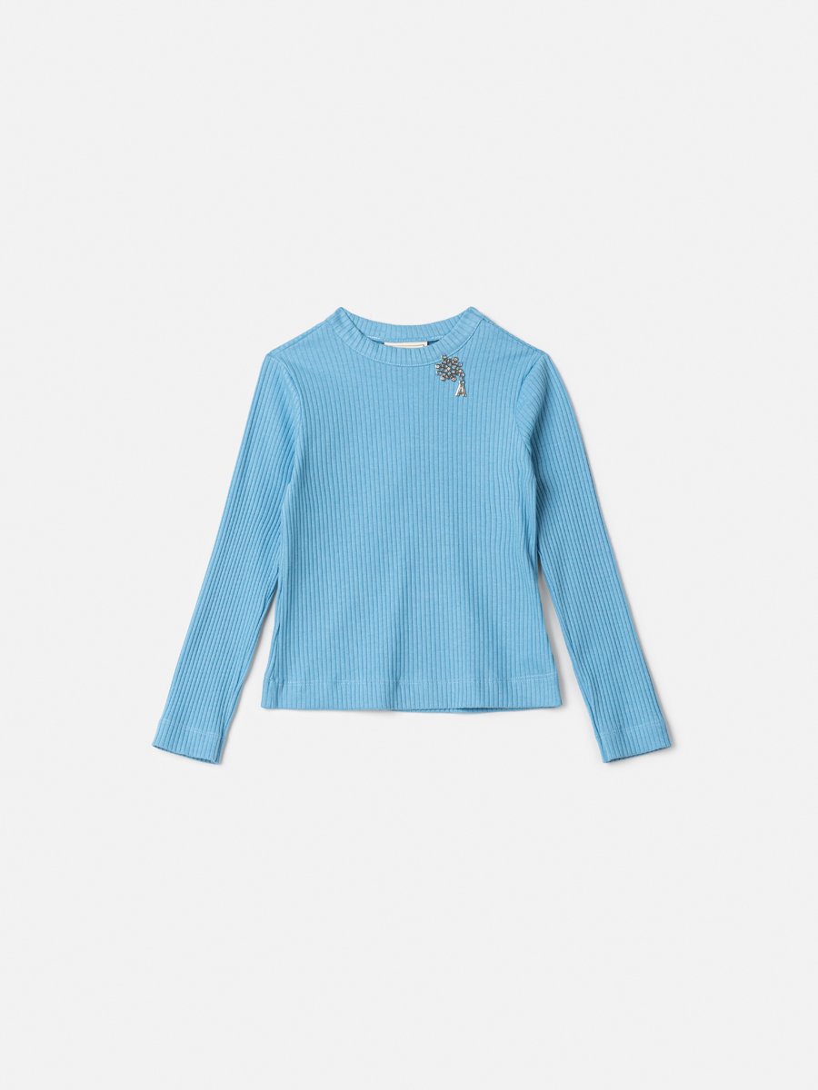 Children's Anime Girl Blouse with Pendant