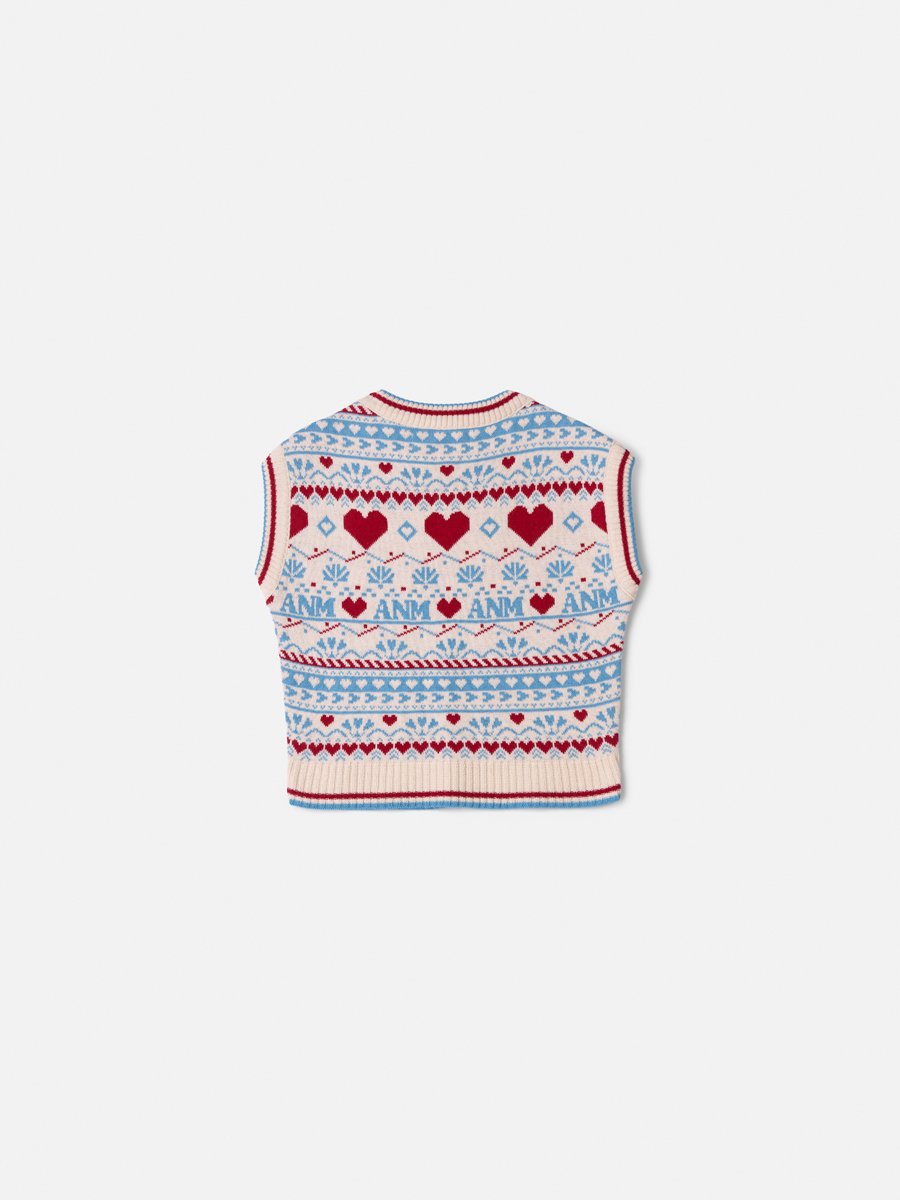 Girls' Anime Knit Vest