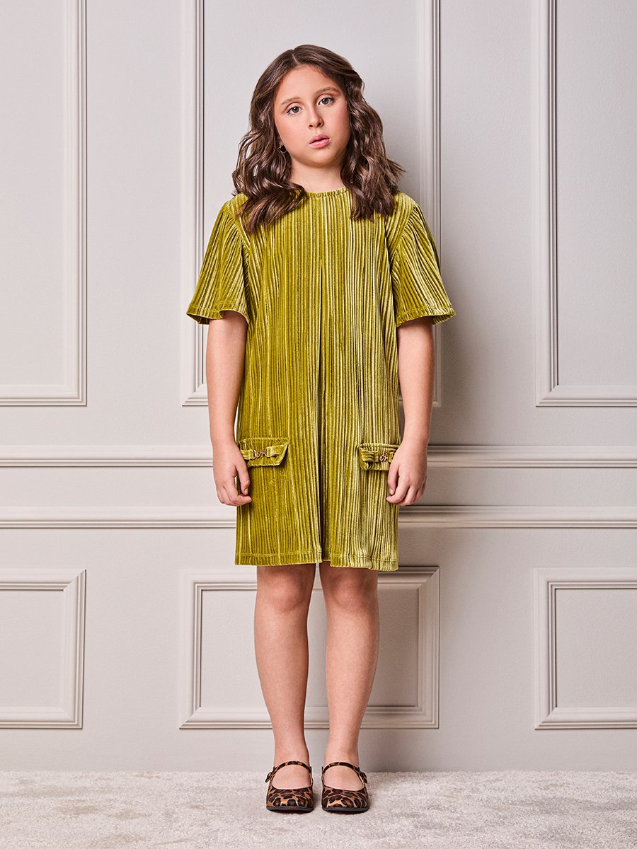 Children's Velvet Anime Girl Dress