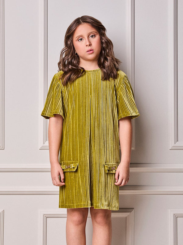 Children's Velvet Anime Girl Dress