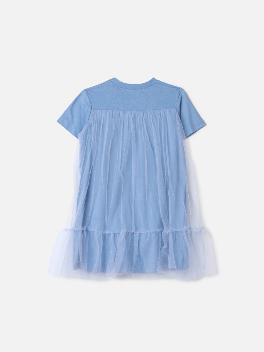 Minnie Anime Girl Dress with Tulle Ruffles