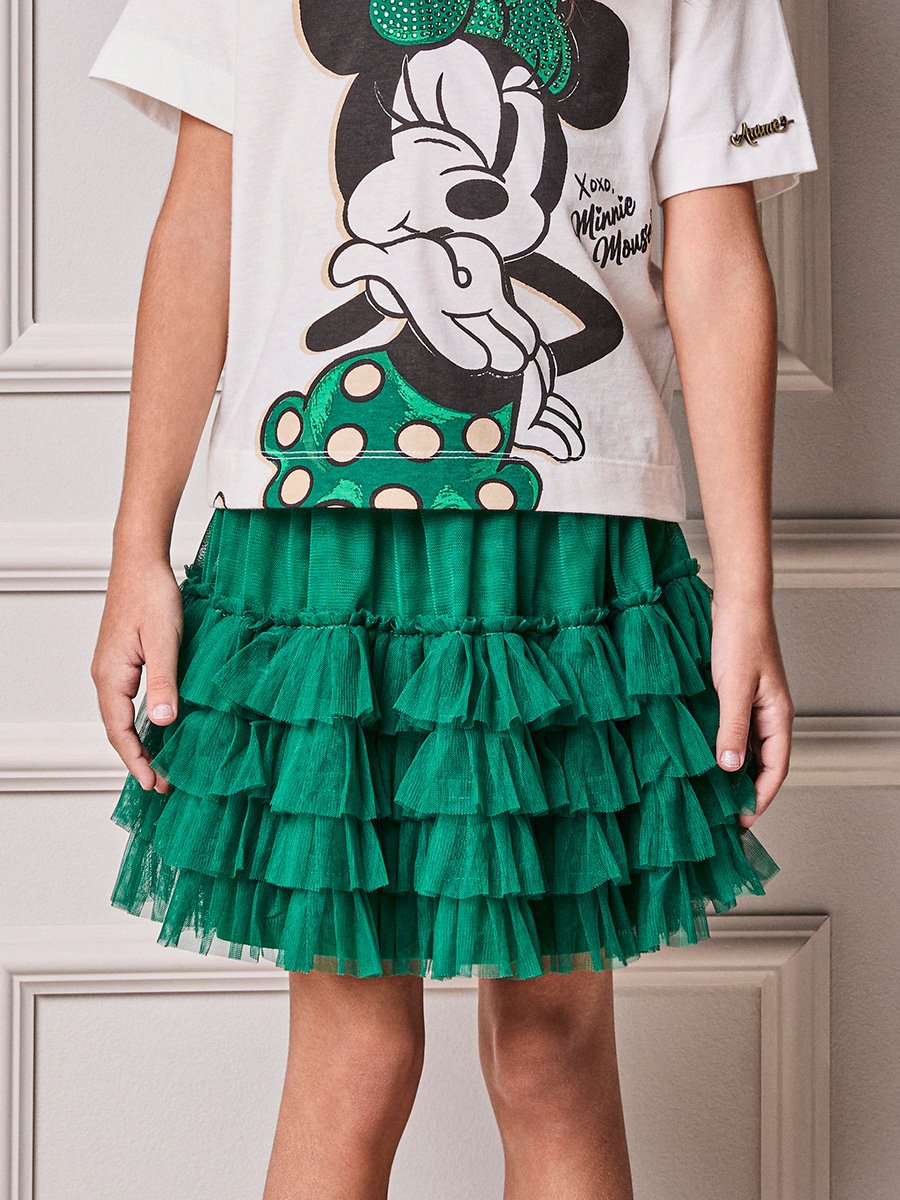 Animê Girls' Skirt – Tulle with Ruffles