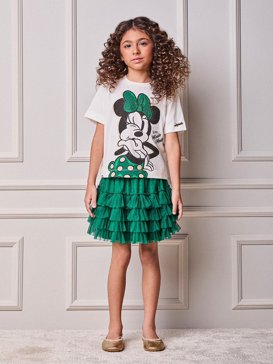 Animê Girls' Skirt – Tulle with Ruffles