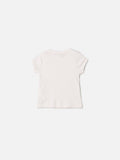 Animê Girls' Top – Ribbed Top with Charm