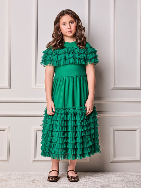 Animê Girls' Dress – Frill Tulle