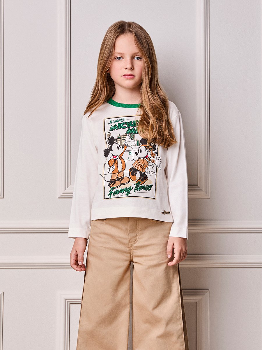Children's Blouse Anime Girl Long Sleeve Couple Mouse