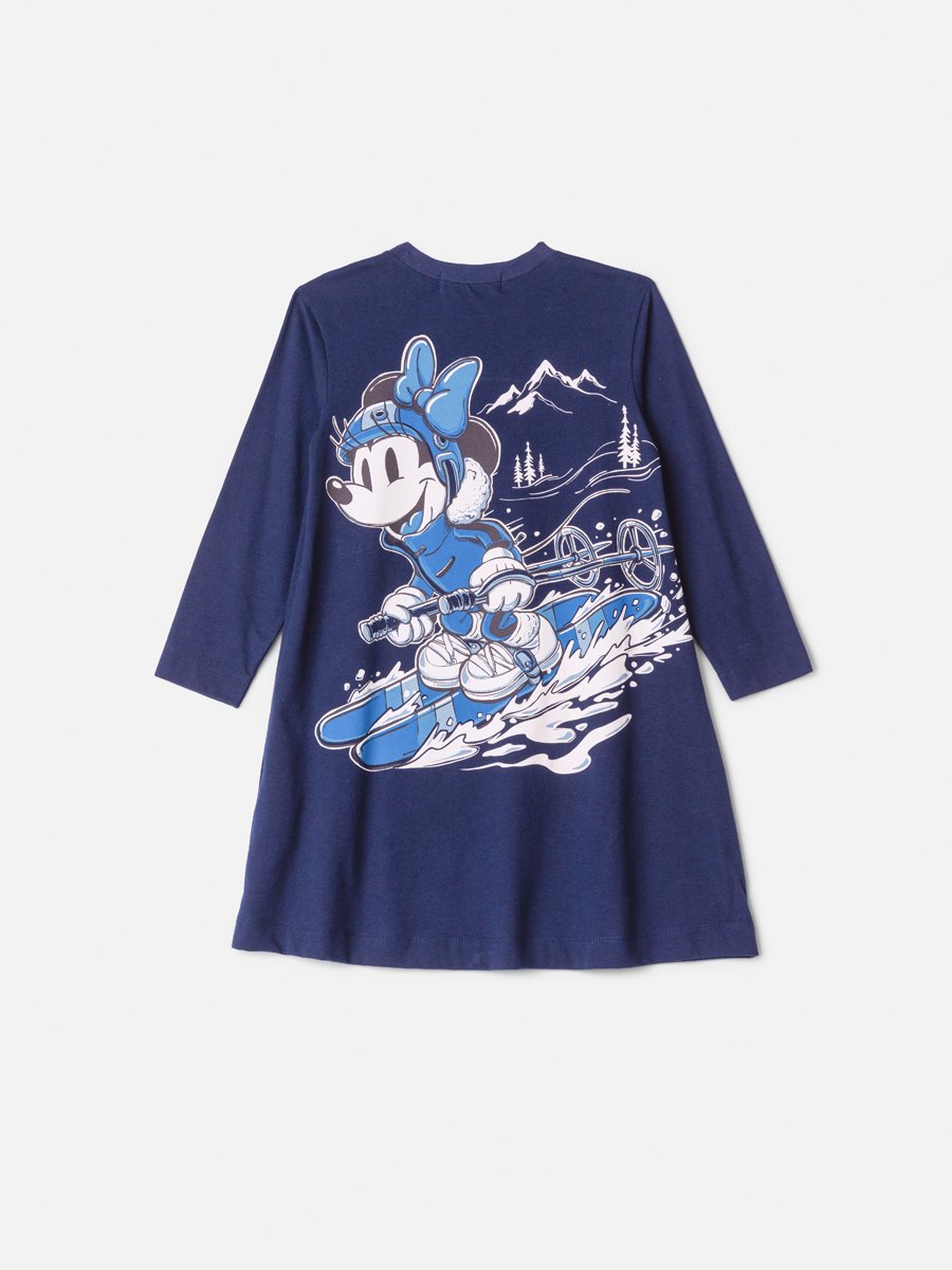 Children's Anime Girl's Long Sleeve Dress with Rhinestones from Minnie