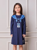 Children's Anime Girl's Long Sleeve Dress with Rhinestones from Minnie