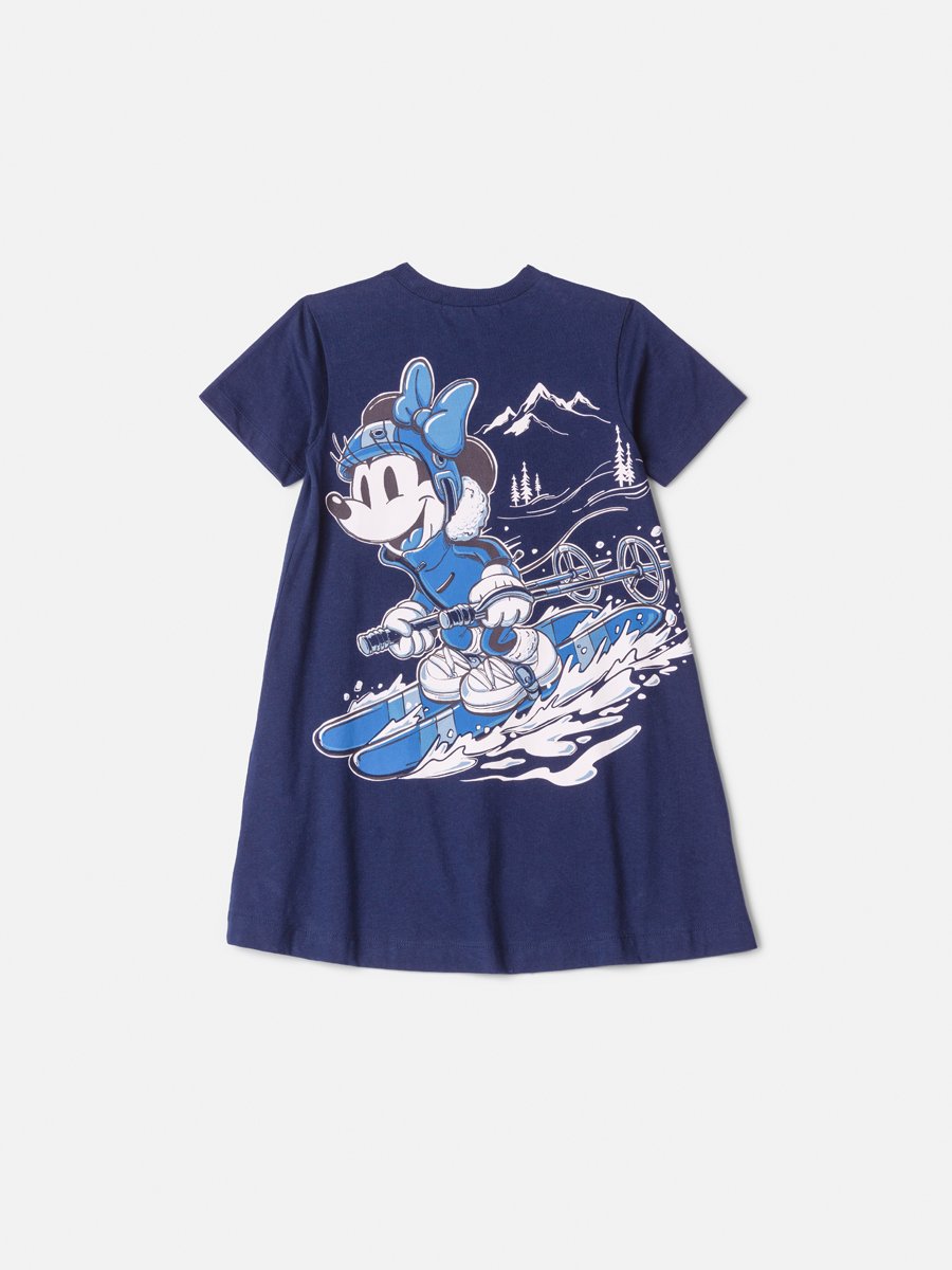 Minnie Anime Girl Dress with Rhinestones