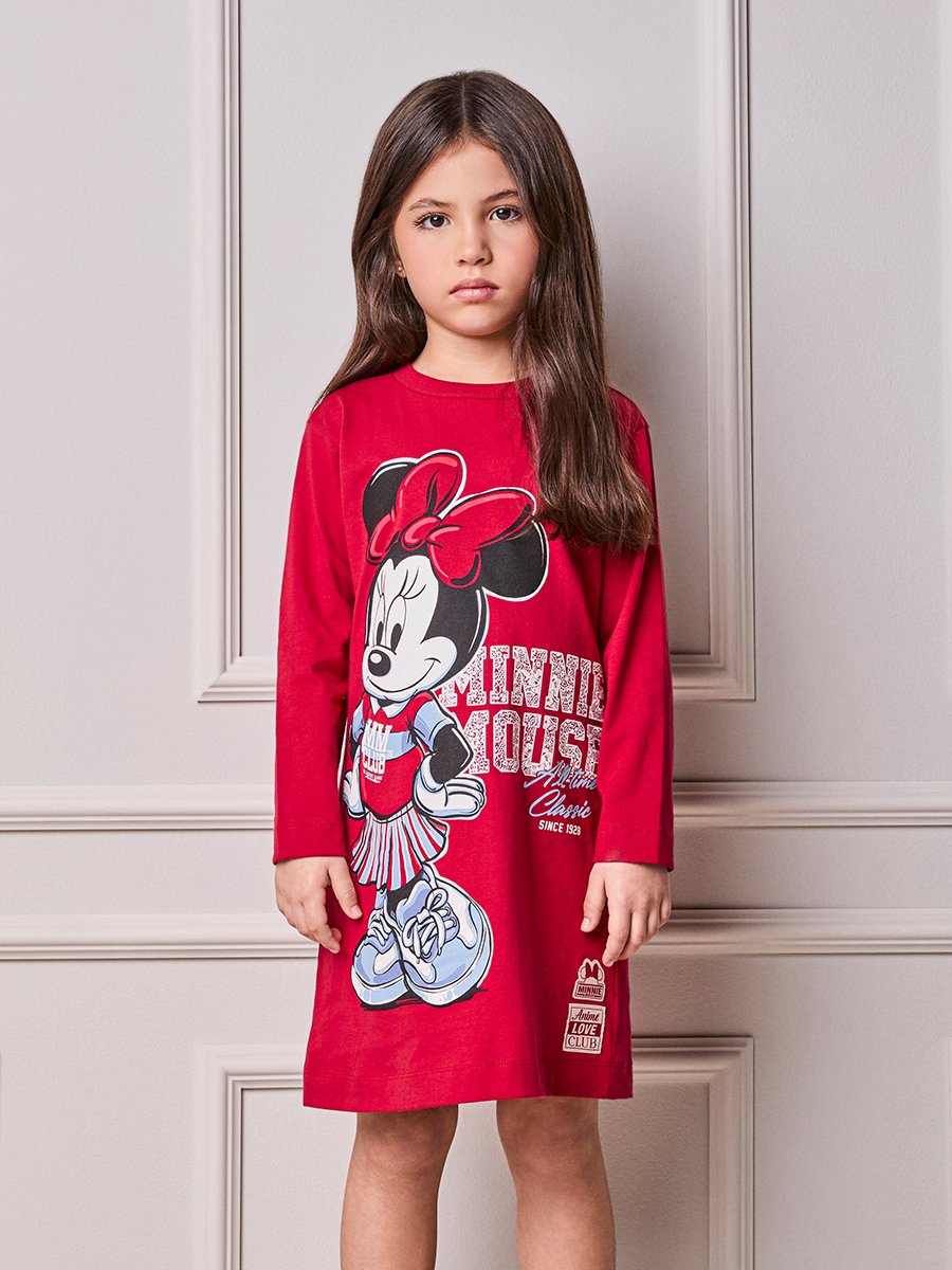 Children's Dress Anime Girl Long Sleeve Cherry by Minnie