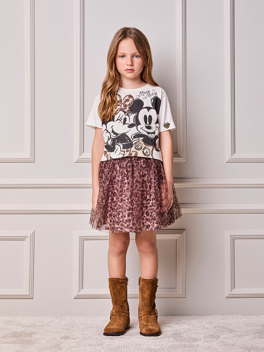 Disney Minnie and Mickey Anime Girl Blouse