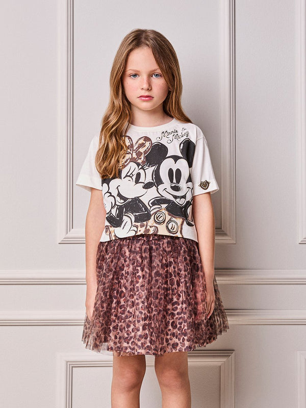 Disney Minnie and Mickey Anime Girl Blouse