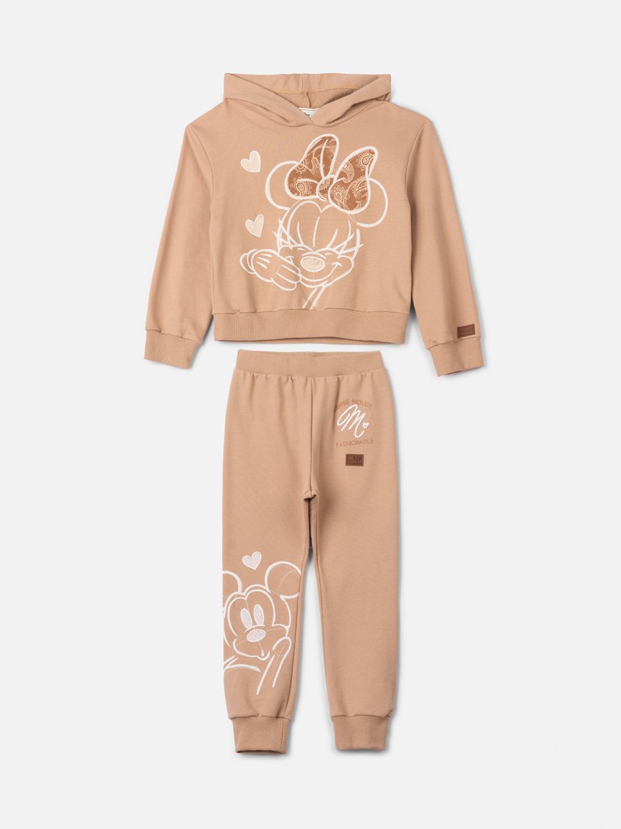 Children's Set Anime Disney Sweatshirt with Paisley Bow