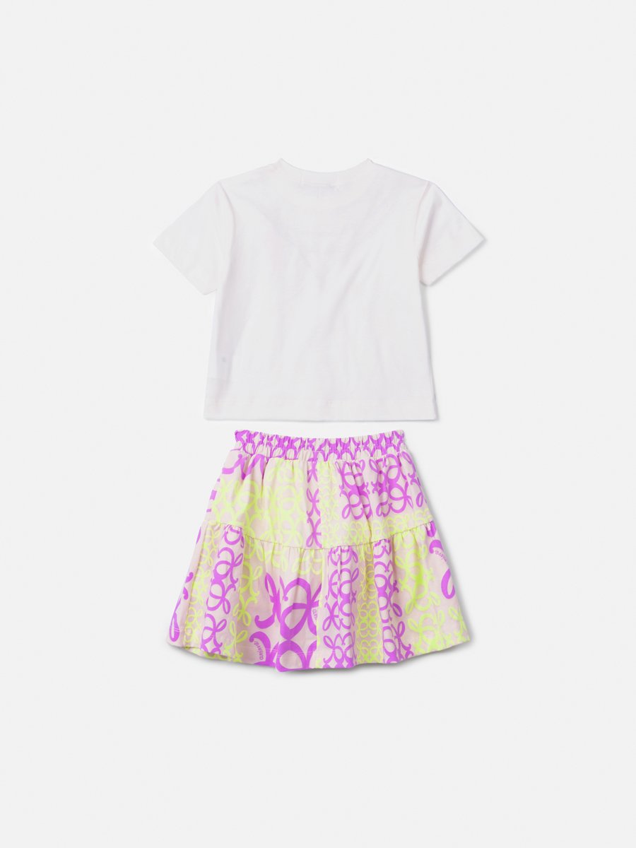 Children's Set with Rococo Print