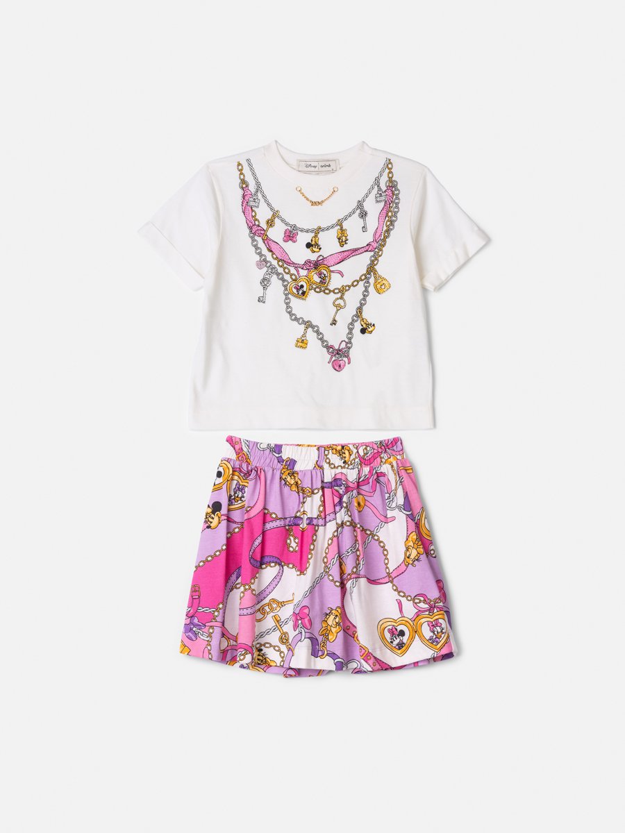 Children's Set Anime Printed Girl