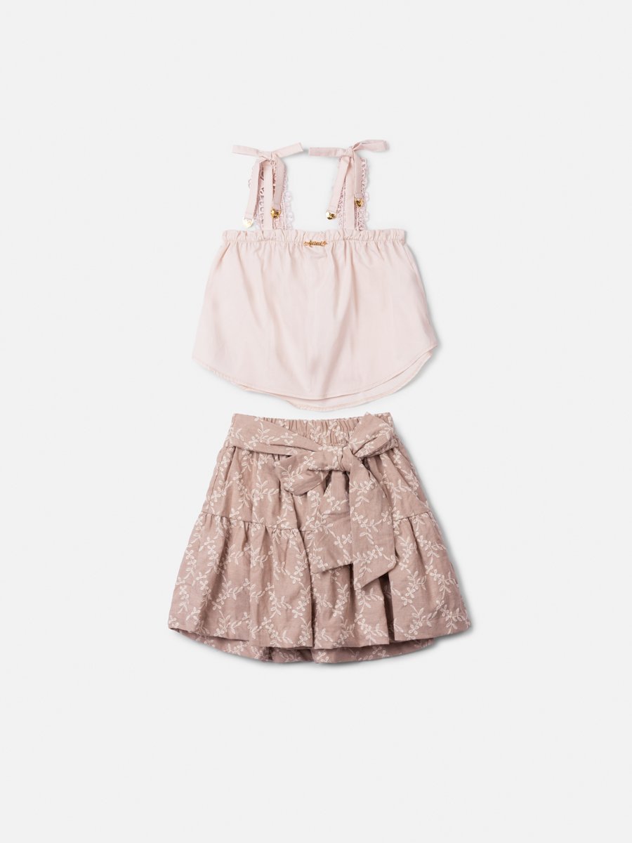 Beige Laise Children's Set