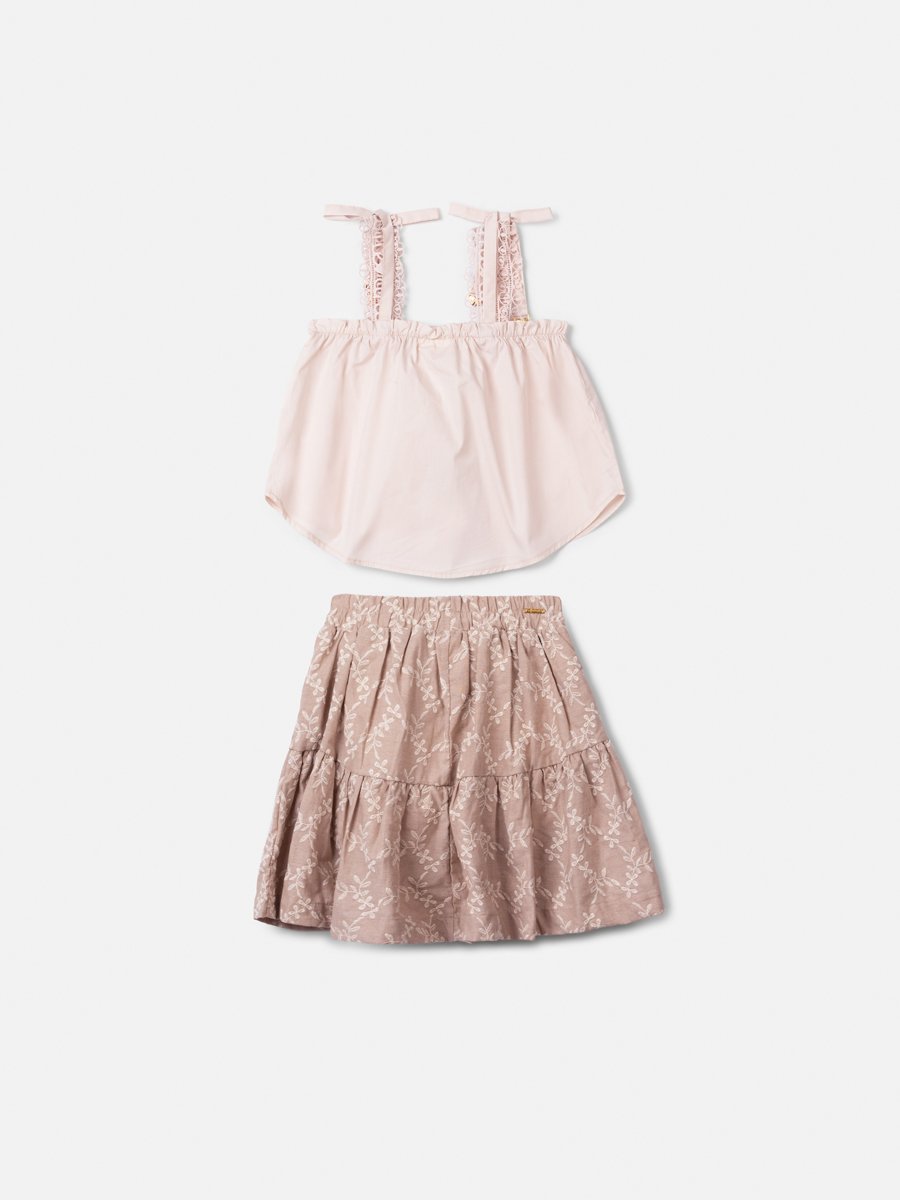 Beige Laise Children's Set
