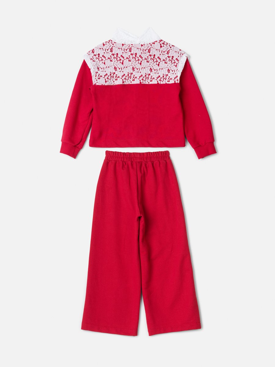 Minnie Anime Girl Children's Set with Lace