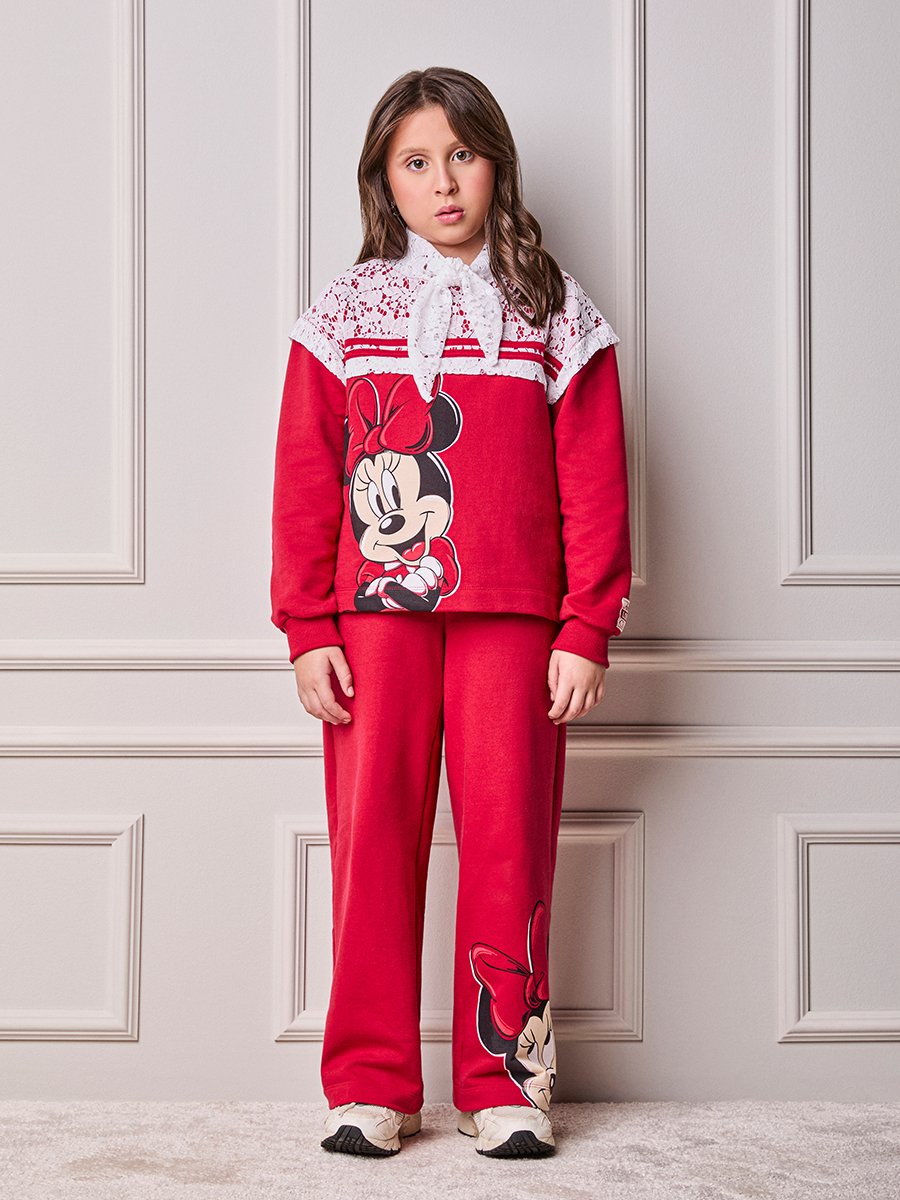 Minnie Anime Girl Children's Set with Lace