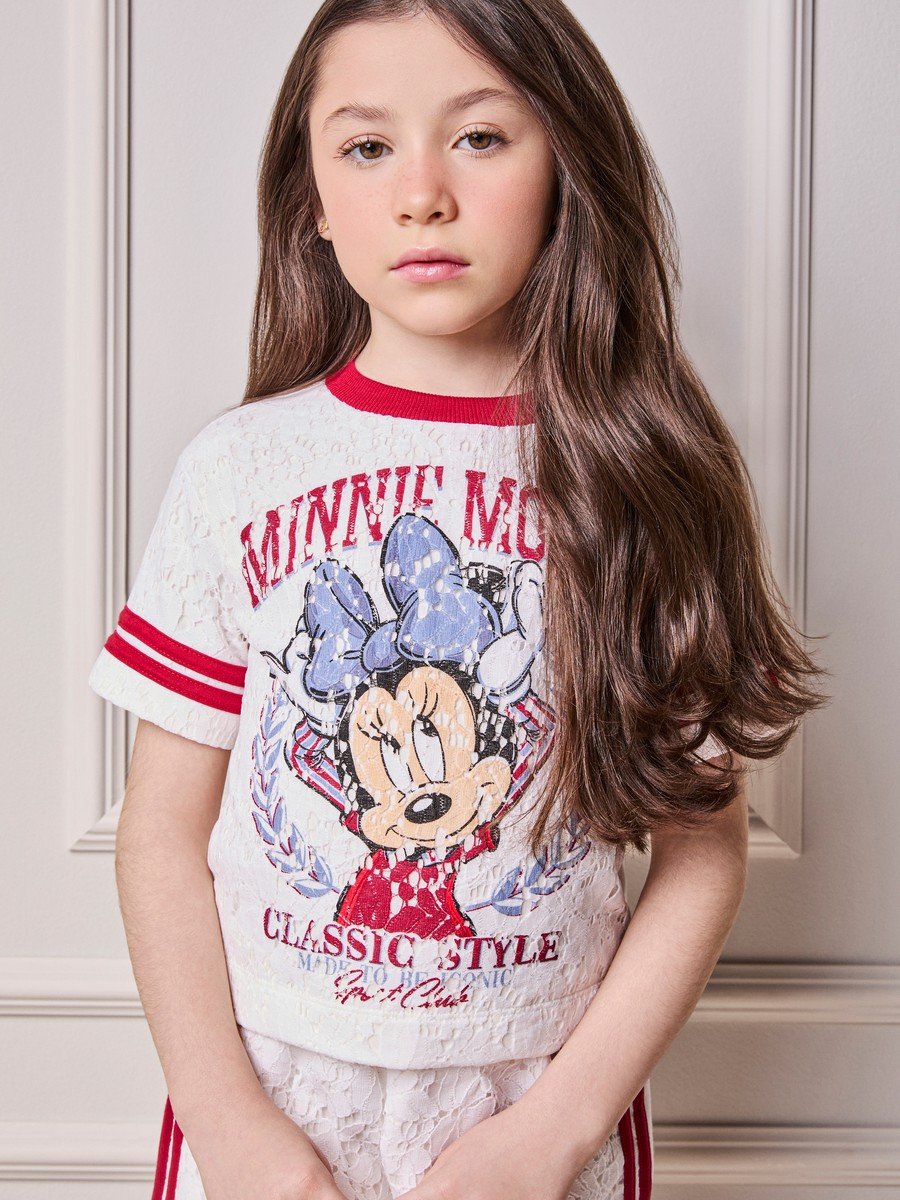 Minnie Anime Lace Children's Set